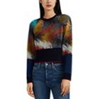 Missoni Women's Space-dyed Jacquard-knit Crop Sweater