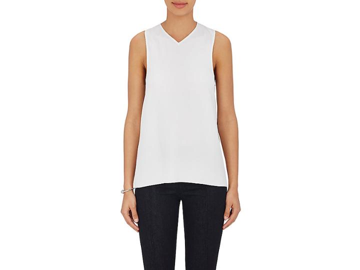 Helmut Lang Women's Crepe Knotted-racerback Top
