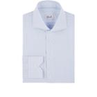 Cifonelli Men's Striped Cotton Poplin Shirt-blue