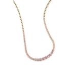Jennifer Meyer Women's Graduated - Pink-sapphire Tennis Necklace - Pink