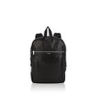Saint Laurent Men's City Leather Backpack - Black