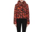 Givenchy Women's Rose-print Crop Puffer Jacket