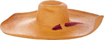 Littledoe Victoria Panama Hat-orange