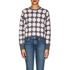 Lisa Perry Women's Dot-pattern Cashmere Sweater