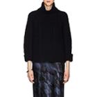Nili Lotan Women's Gigi Cable-knit Cashmere Sweater-dark Navy