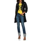 R13 Women's Leather Trench Coat - Black