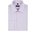 Barneys New York Men's Checked Cotton Poplin Dress Shirt-lilac