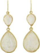 Irene Neuwirth Double-drop Earrings-colorless