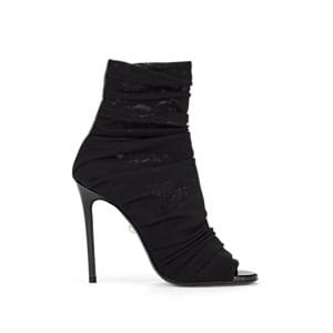 Alev Milano Women's Francy Tulle Ankle Boots - Black