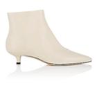 The Row Women's Coco Leather Ankle Boots-natural Beige