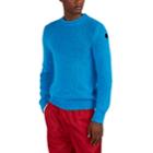 2 Moncler 1952 Men's Logo-patch Knit Sweater - Blue