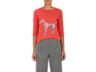Giorgio Armani Women's Dog-motif Cashmere-blend Sweater