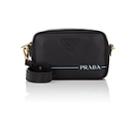 Prada Women's City Leather Camera Bag-black