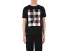 J.w.anderson Men's Embroidered Checked Cotton T-shirt