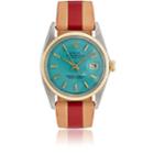 La Californienne Women's Rolex 1974 Oyster Perpetual Datejust Watch-turquoise