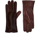 Barneys New York Women's Calf Hair & Leather Gloves-wine