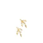 Cathy Waterman Women's Kite Drop Earrings - Gold