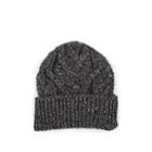 Thom Browne Men's Cable-knit Wool-mohair Beanie - Gray