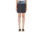 Maison Margiela Women's Denim-yoke Zip-front Miniskirt