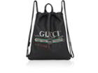 Gucci Men's Logo Drawstring Backpack