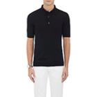 John Smedley Men's Cotton Polo Shirt-black