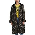 Moncler Women's Washington Leopard-print Hooded Jacket