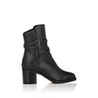 Christian Louboutin Women's Karistrap Leather Ankle Boots - Black