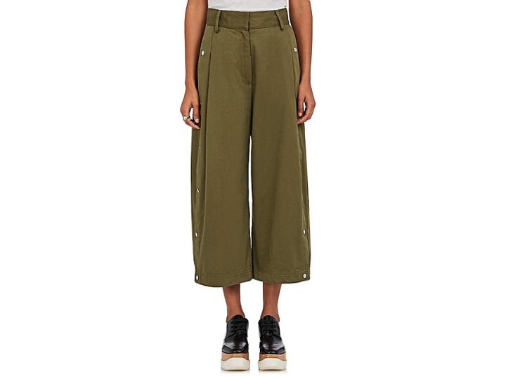 Public School Women's Tess Cotton Wide-leg Crop Pants