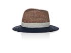 Paul Smith Men's Tricolor Straw Trilby Hat