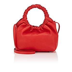 The Row Women's Double-circle Leather Small Bag-red