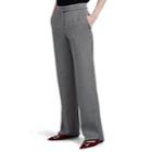 Giorgio Armani Women's Silk Wide-leg Trousers - Gray