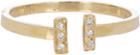 Loren Stewart Pave Diamond & Gold Adjustable Ring-colorless