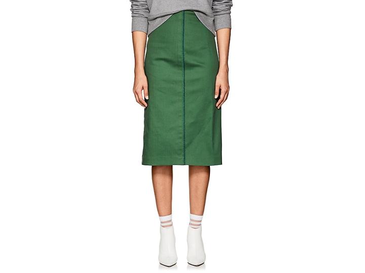 Fendi Women's Denim Pencil Skirt