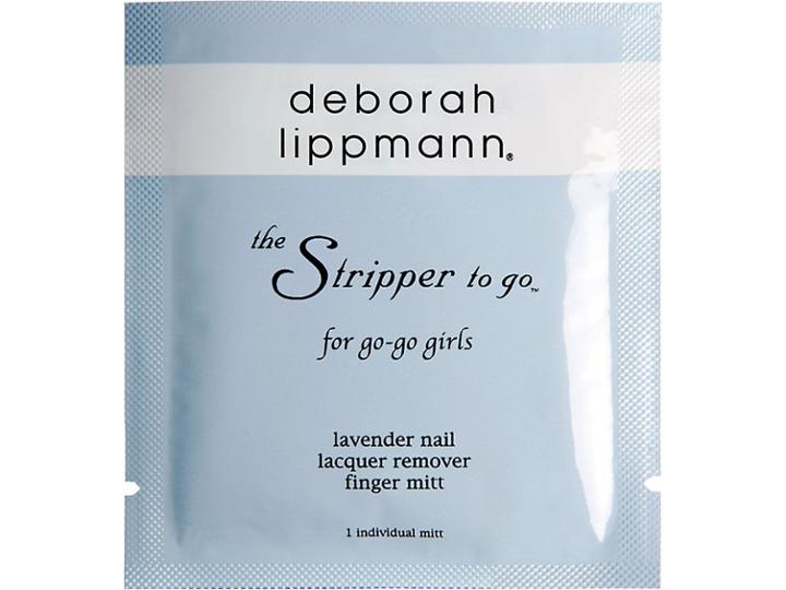 Deborah Lippmann Women's The Stripper To Go Lavender Nail Lacquer Remover Finger Mitts