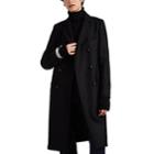 Officine Gnrale Women's Andre Wool-blend Double-breasted Coat - Black