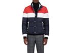Thom Browne Men's Striped Down-quilted Coat