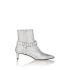 Altuzarra Women's Davidson Harness Leather Ankle Boots - Silver