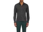Isaia Men's Wool Jersey Button-down Shirt