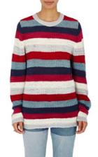 The Elder Statesman Women's Picasso Striped Cashmere Sweater