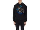 Palm Angels Men's Wolf-print Cotton French Terry Hoodie