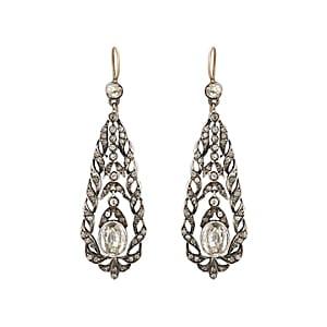 Stephanie Windsor Antiques Women's Crystal-embellished Drop Earrings