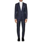 Cifonelli Men's Neat Wool Two-button Suit-blue
