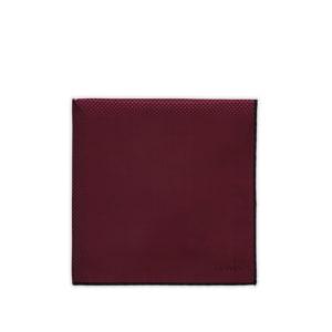 Lanvin Men's Colorblocked Silk Pocket Square - Purple