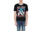 Saint Laurent Men's Graphic Cotton Ringer T-shirt