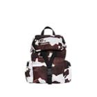 Burberry Women's Wilfin Small Leather-trimmed Backpack - Cow Print