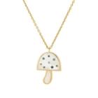 Brent Neale Women's Mushroom Pendant Necklace - White