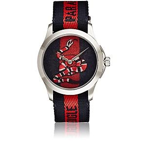 Gucci Men's Le March Des Merveilles Stainless Steel Watch - Navy