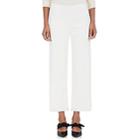 The Row Women's Paler Stretch-cady Crop Trousers - Off White