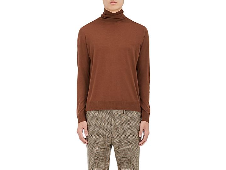 Prada Men's Virgin Wool Turtleneck Sweater