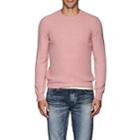 Eidos Men's Waffle-knit Cashmere Sweater-pink